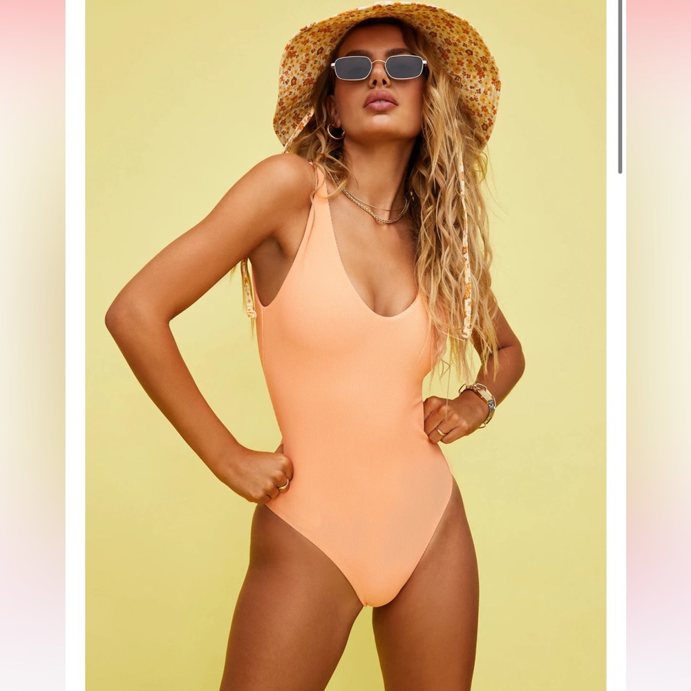 Beach riot REESE ONE PIECE in papaya